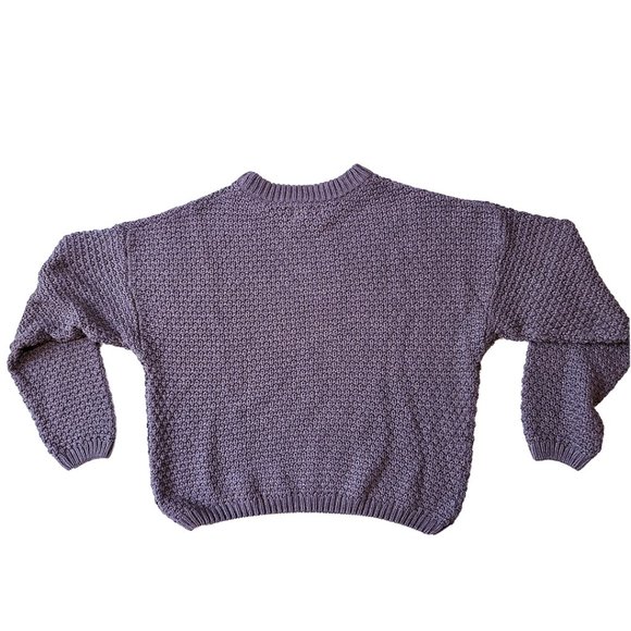 Universal Thread Knit Purple Sweater (Size L) - Picture 7 of 8